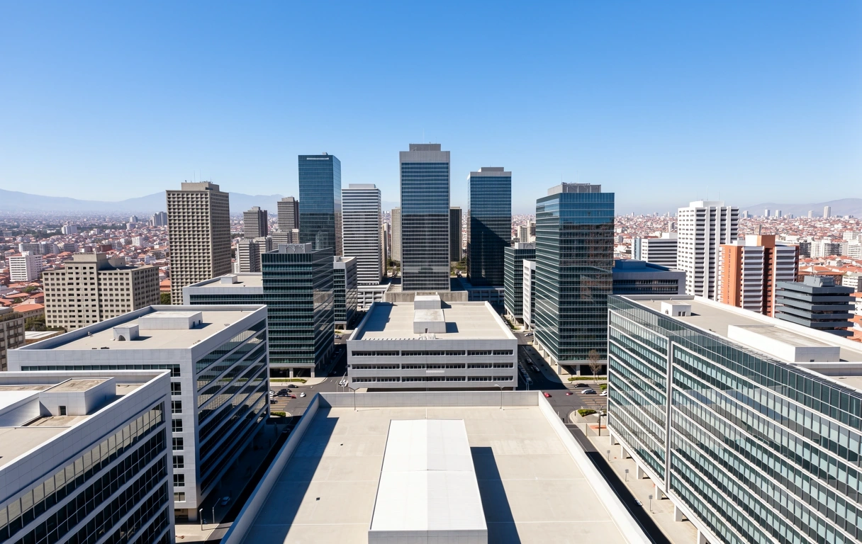 Panorama del sector financiero en Santiago